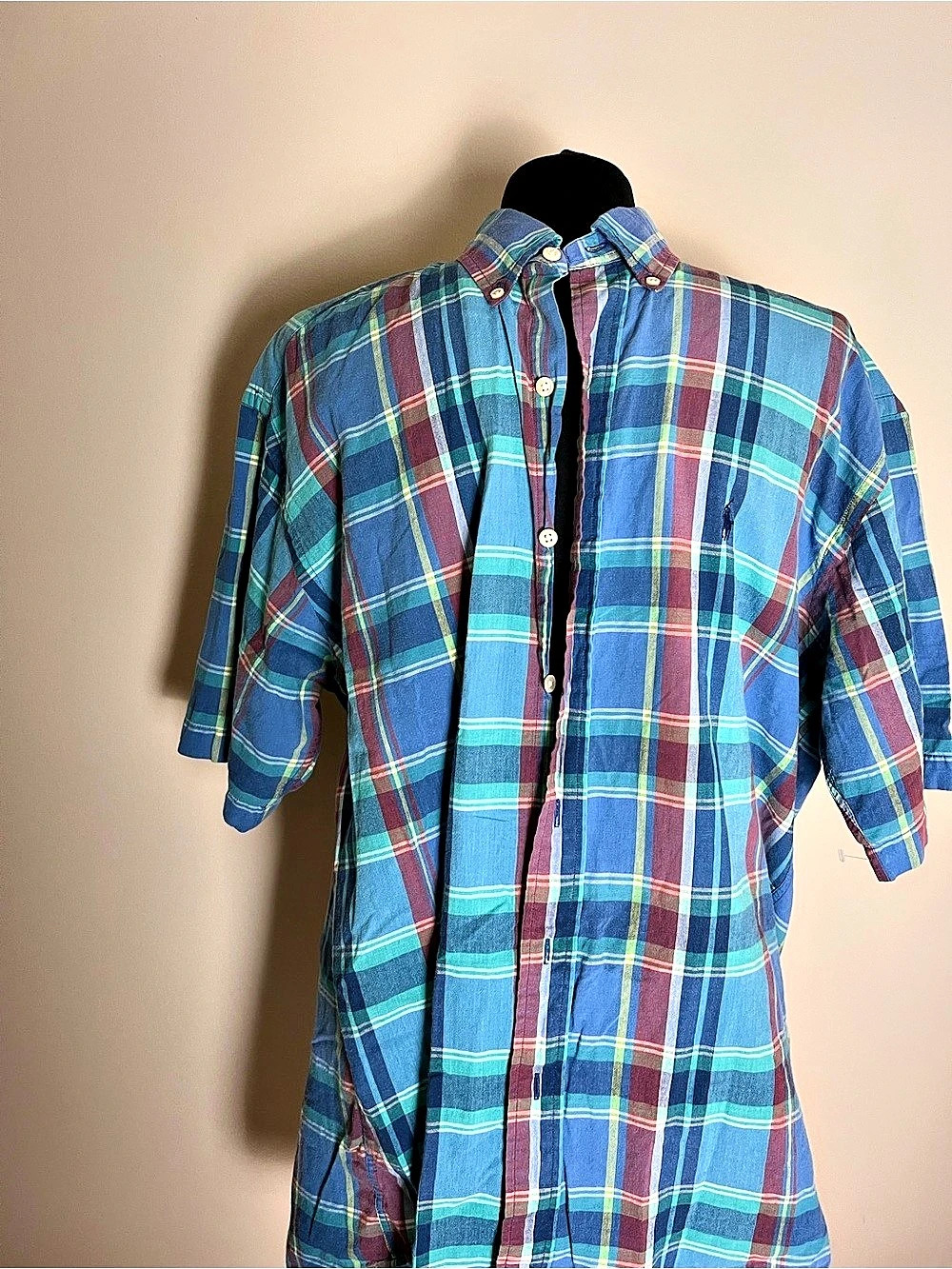 Ralph Lauren Polo Ralph Lauren Short Sleeve Plaid Button Down Blake M